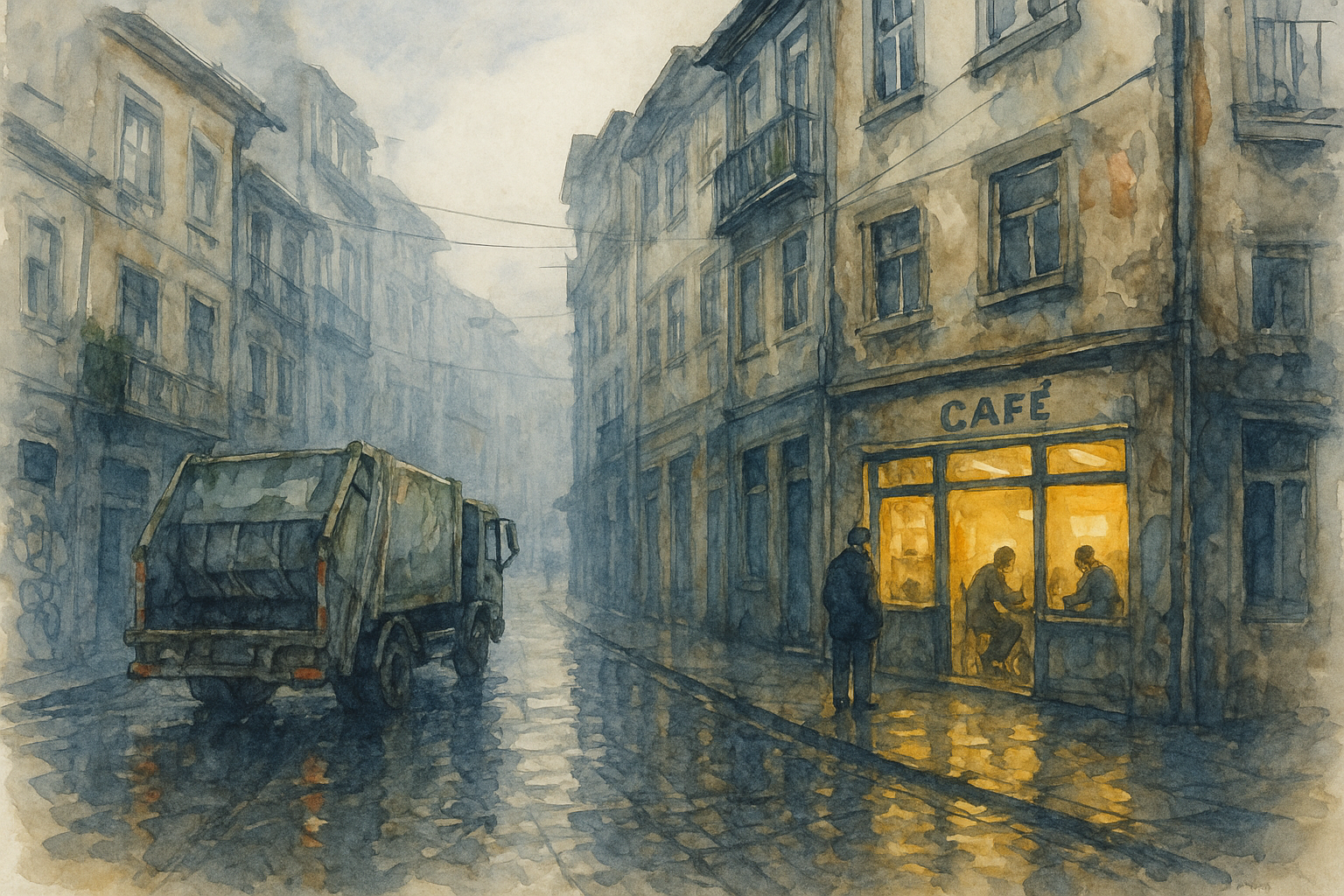 Porto At Seven In The Morning