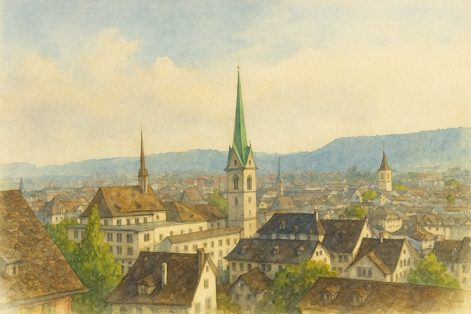 Zurich without plans. Twelve small rituals for a city that hides its calm in plain sight