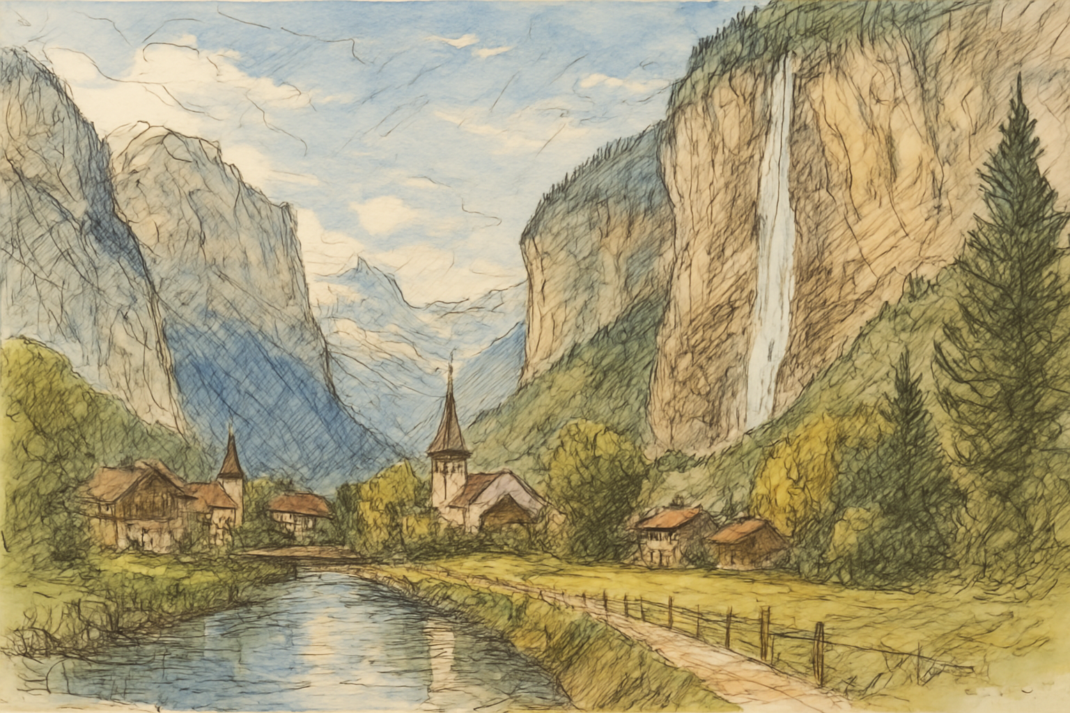 The Day It Rained All Over Lauterbrunnen And My Perfect Swiss Plan