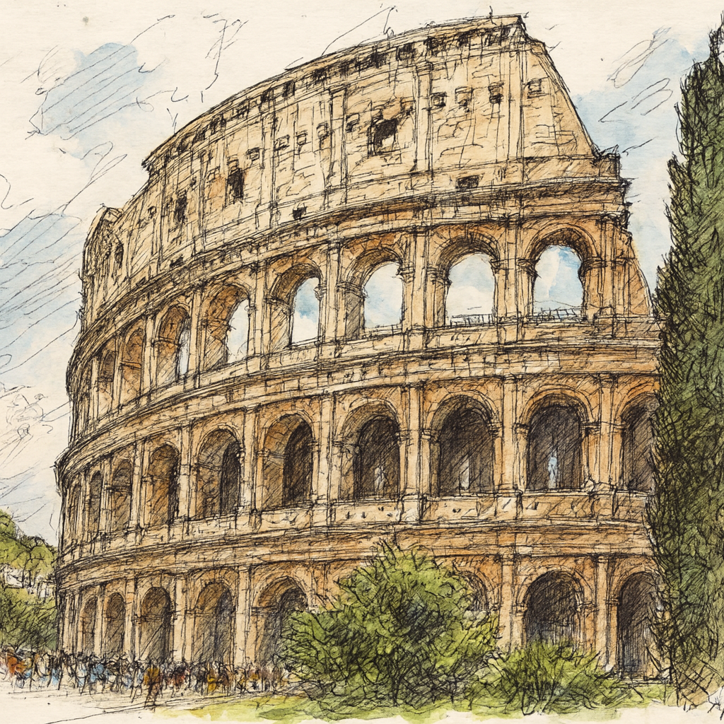 The First Time I Ate Alone In Rome